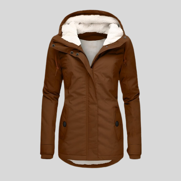 Women's Winter Jacket Long | Waterproof with Hood