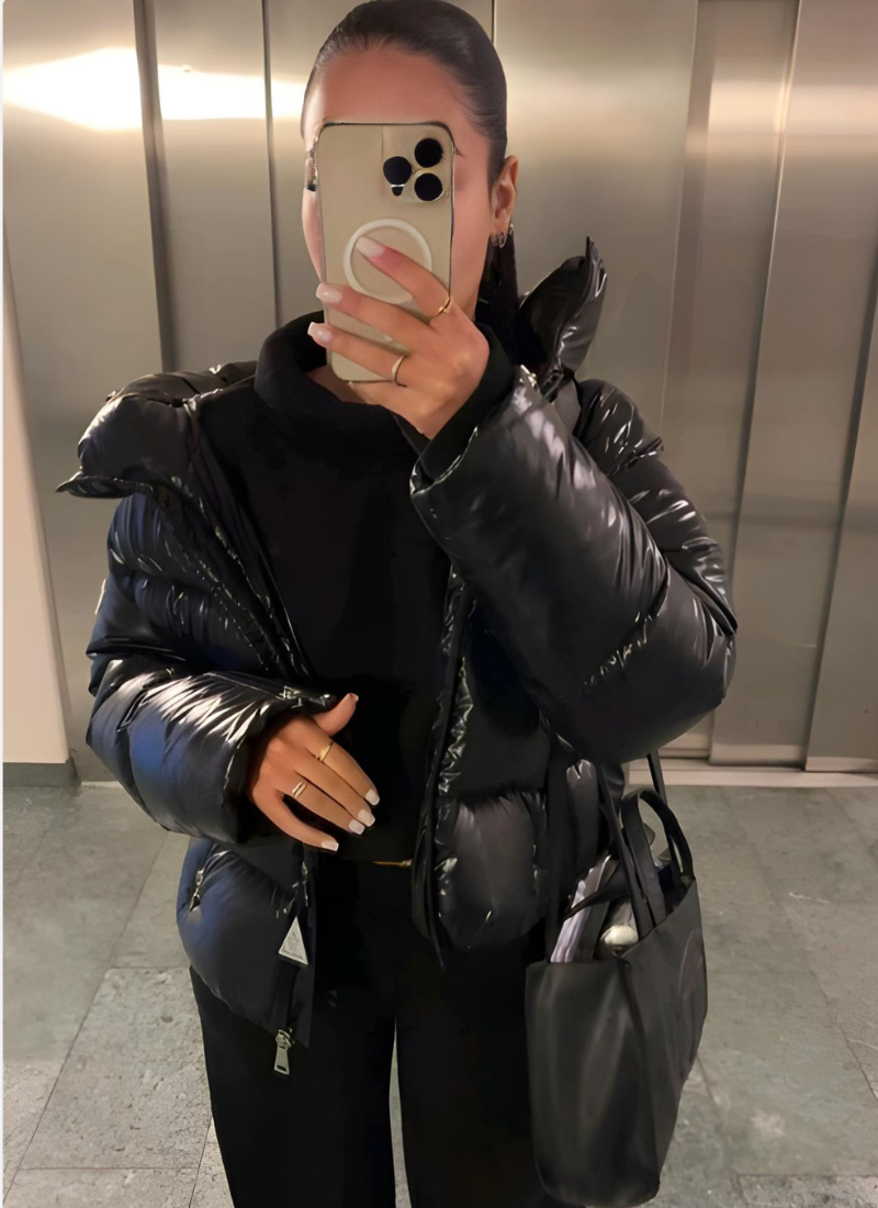 Women's Winter Jacket | Puffer Jacket | Lightweight Warmth with a Glossy Look