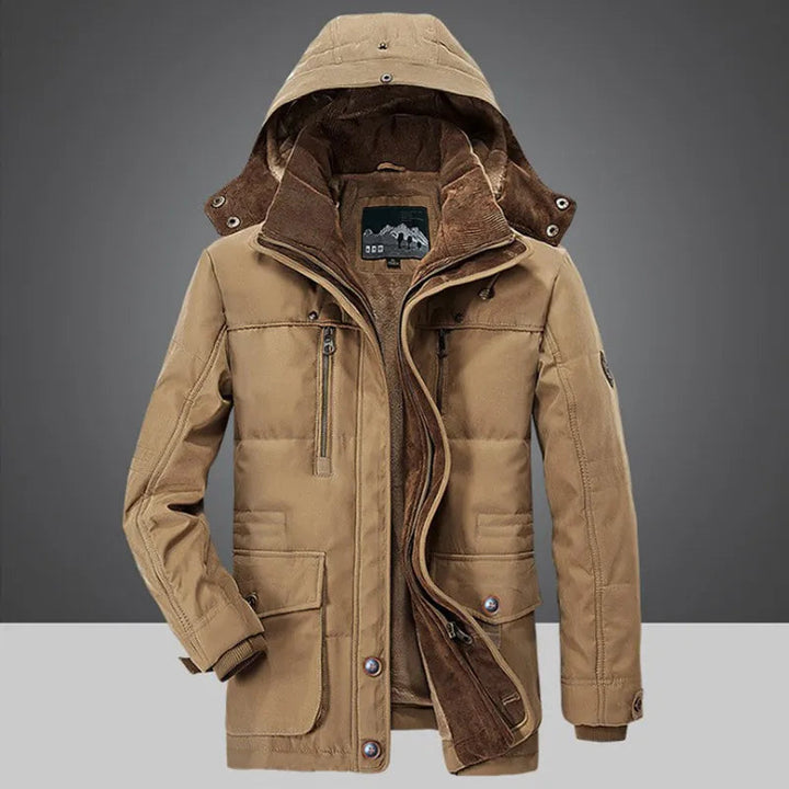 Men's Winter Jacket | Double Closure Keeps You Warmer