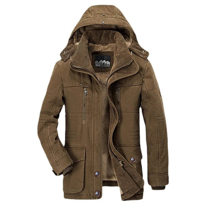 Men's Winter Jacket | Double Closure Keeps You Warmer