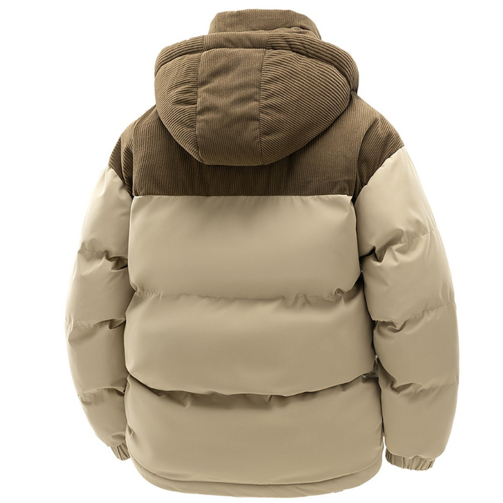 Winter Jacket for Men | Padded Jacket with Hood | Warm & Windproof
