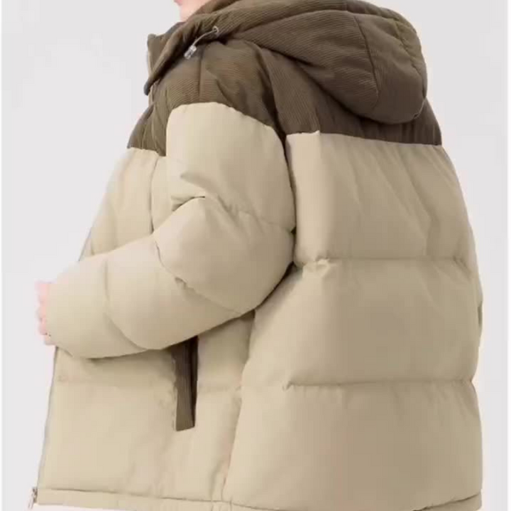 Winter Jacket for Men | Padded Jacket with Hood | Warm & Windproof