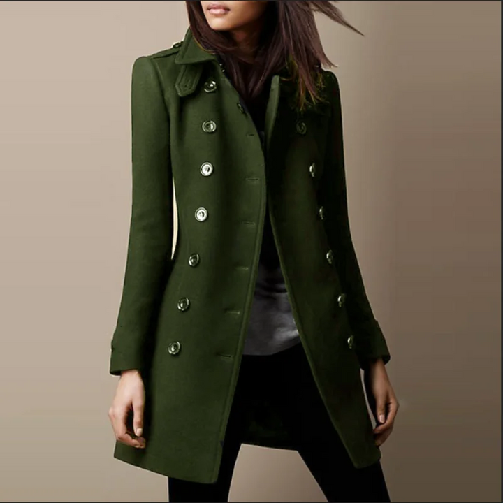 Women's Winter Coat | Wool Coat with Slim Fit