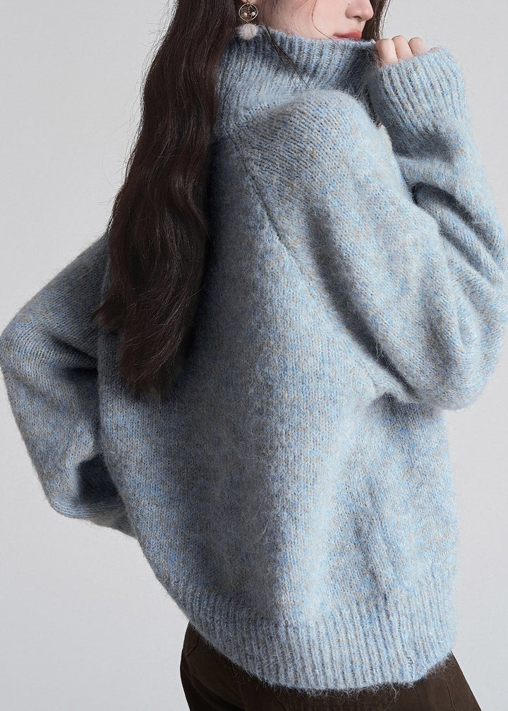 Women's Cardigan with Peter Pan Collar and Long Sleeves