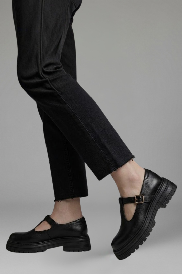 Women's Mary Jane Shoes with T Bar Strap for Everyday Wear