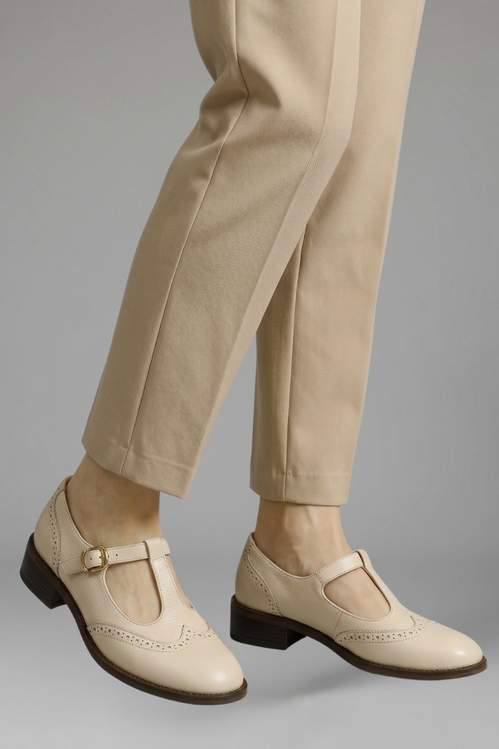 Women's Mary Jane Shoes with T Strap Closure for Everyday Wear