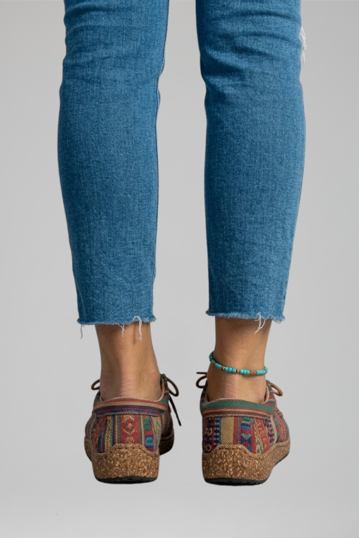 Women's Orthopaedic Lace-Up Shoes with Cushioned Footbed for All-Day Comfort