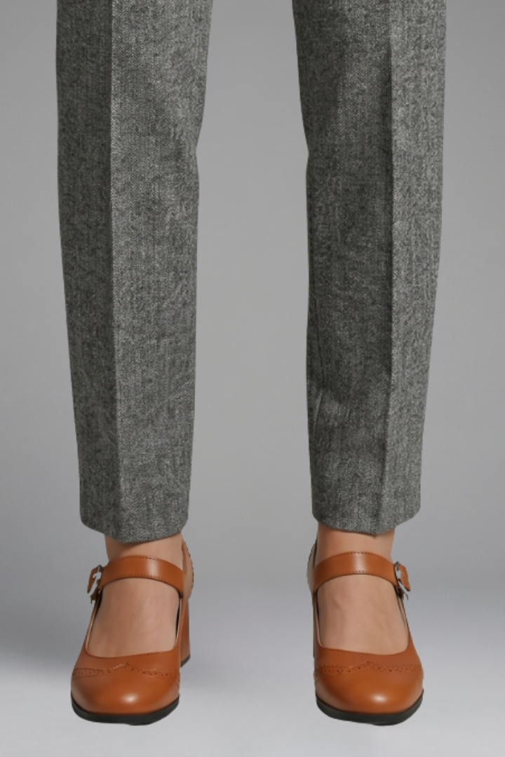Women's Orthopaedic Mary Jane Shoes with Block Heel for All Season Wear
