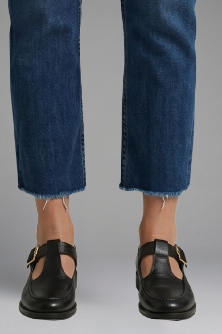 Women's Orthopaedic Mary Jane Shoes with T Strap Upper for Everyday Wear