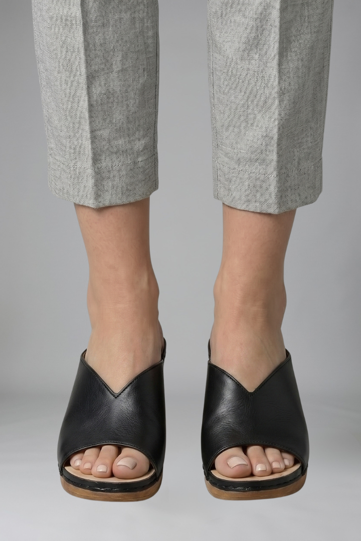 Women's Orthopaedic Sandals with Thick Heels for Summer