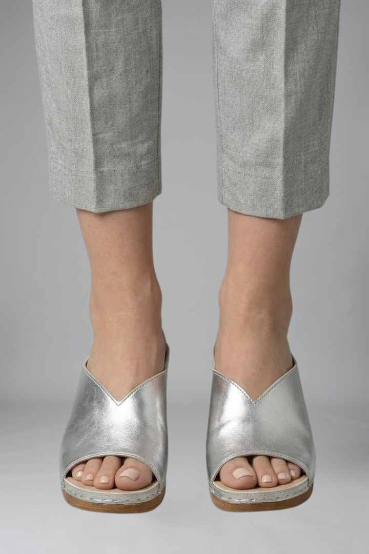 Women's Orthopaedic Sandals with Thick Heels for Summer