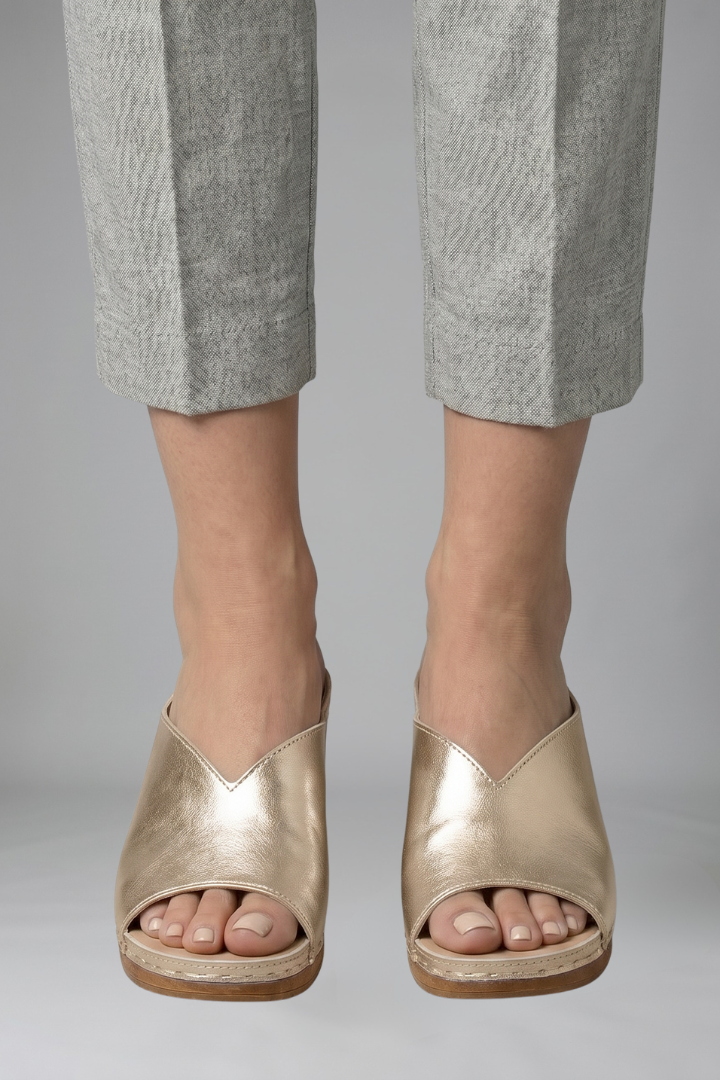 Women's Orthopaedic Sandals with Thick Heels for Summer