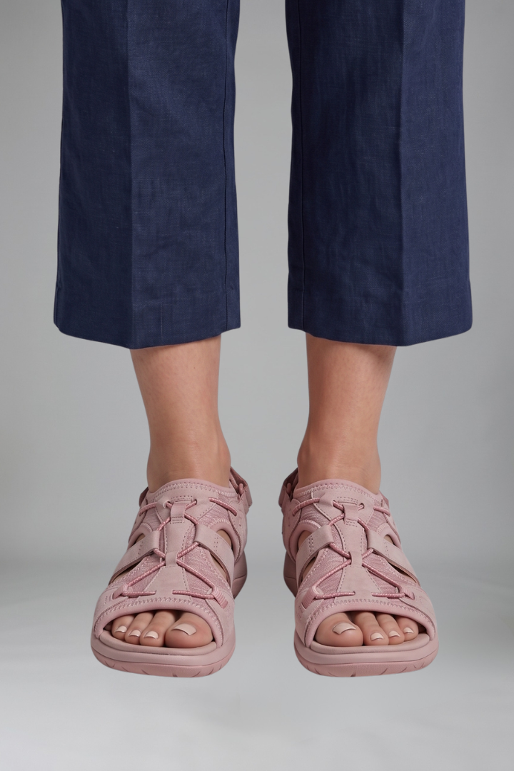 Women's Orthopaedic Sandals with Adjustable Heel Strap for Summer