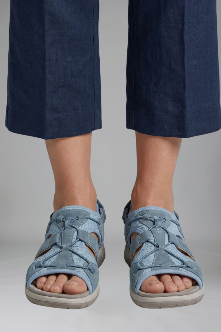Women's Orthopaedic Sandals with Adjustable Heel Strap for Summer