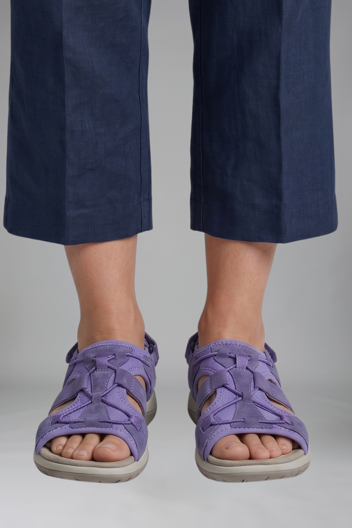 Women's Orthopaedic Sandals with Adjustable Heel Strap for Summer