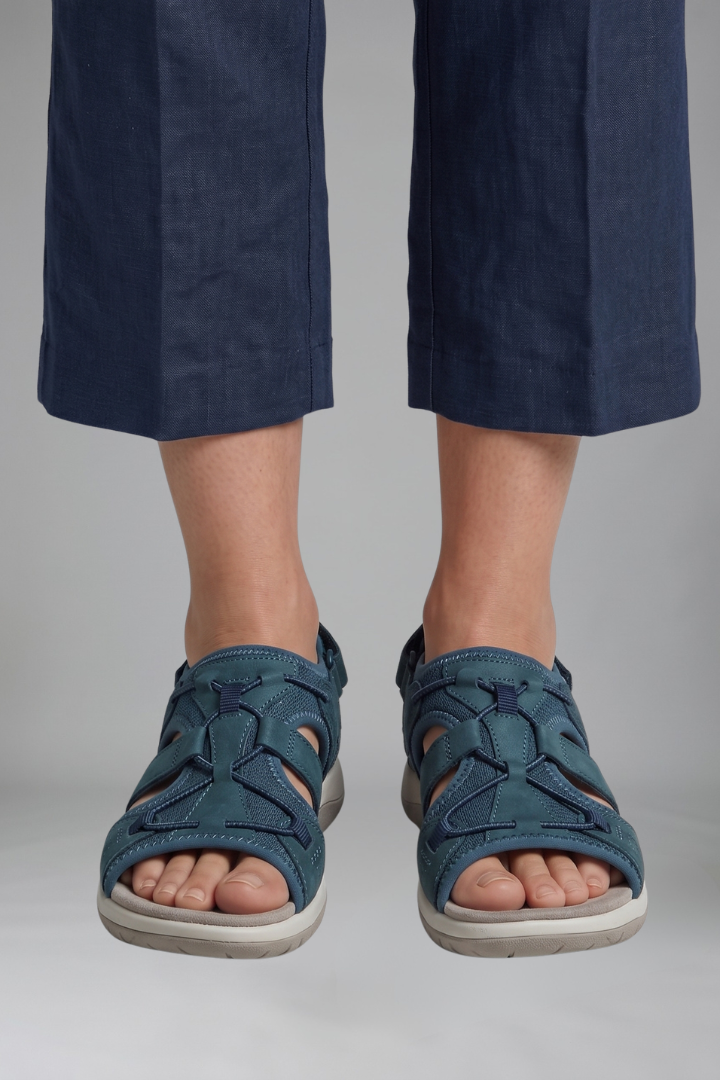 Women's Orthopaedic Sandals with Adjustable Heel Strap for Summer