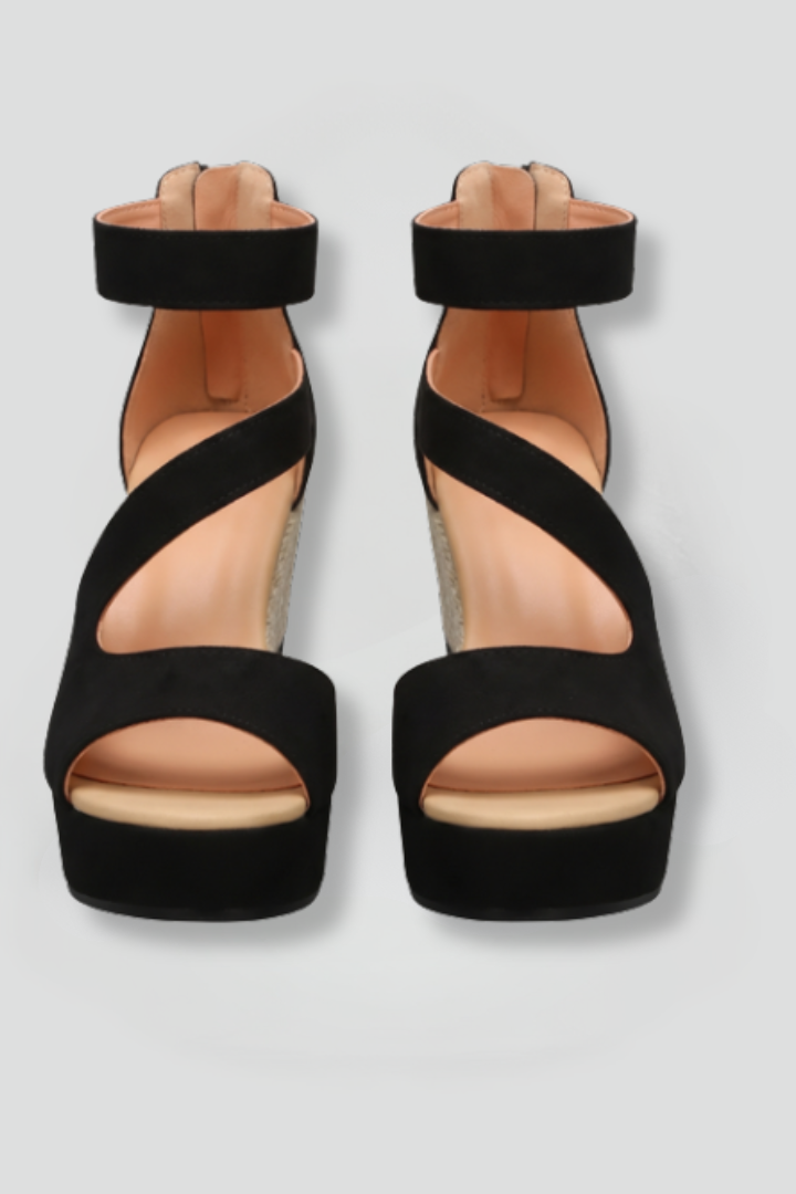 Women's Orthopaedic Sandals with Back Zip Closure for Summer
