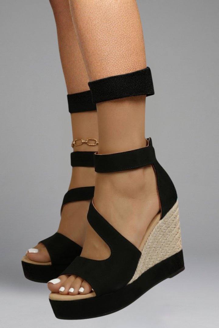 Women's Orthopaedic Sandals with Back Zip Closure for Summer