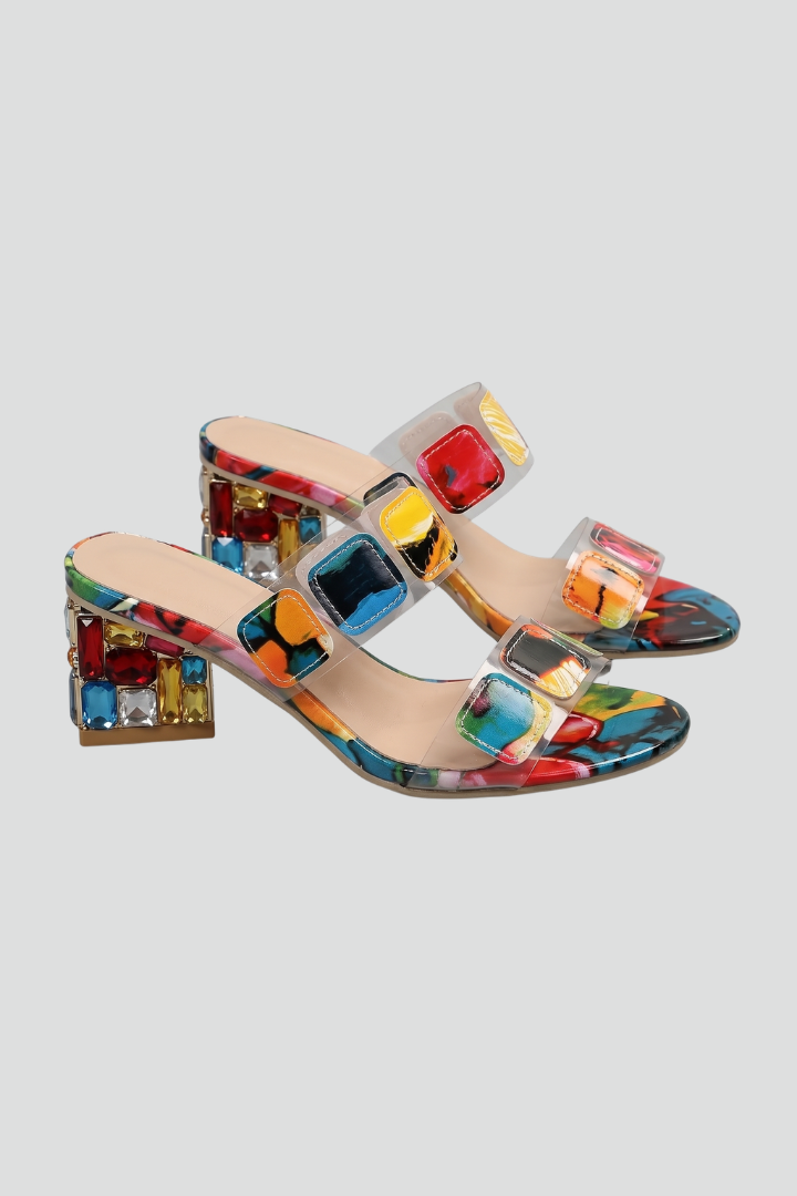 Women's Orthopaedic Sandals with Block Heel for All-Day Comfort