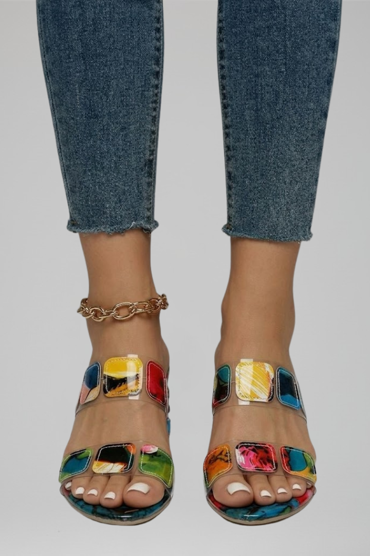 Women's Orthopaedic Sandals with Block Heel for All-Day Comfort