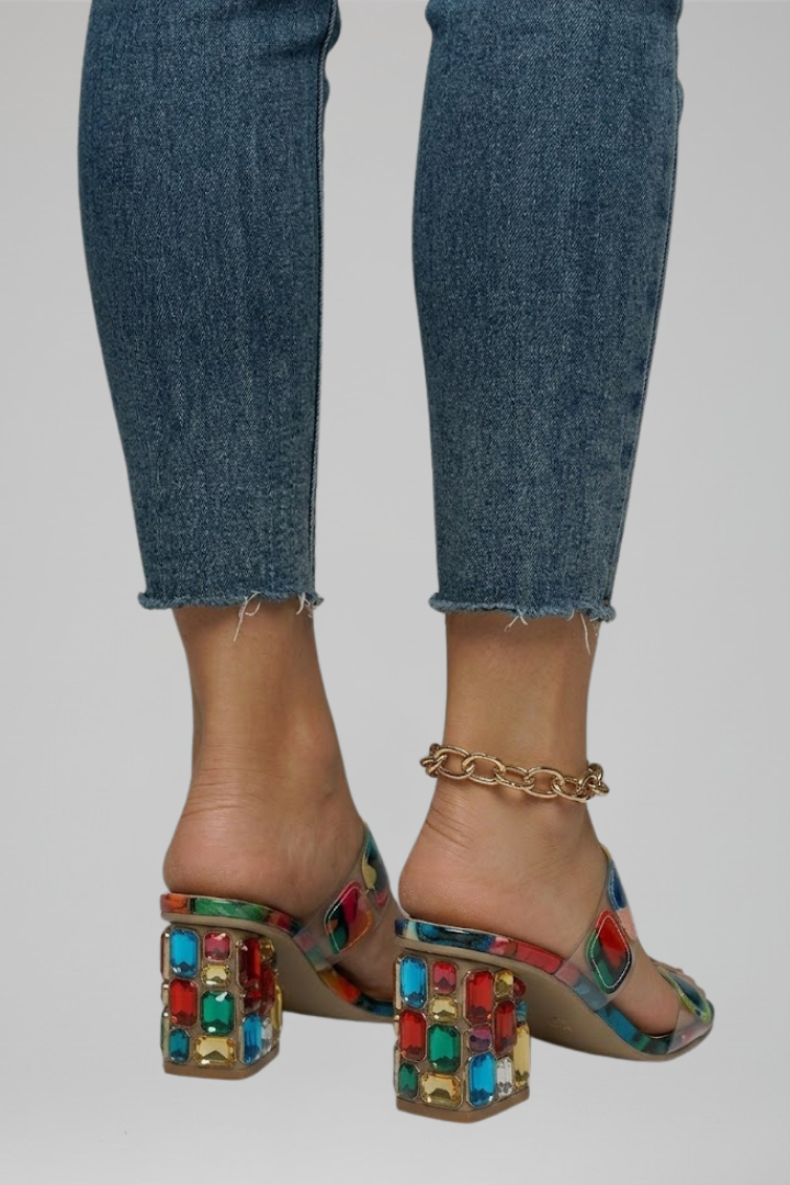 Women's Orthopaedic Sandals with Block Heel for All-Day Comfort