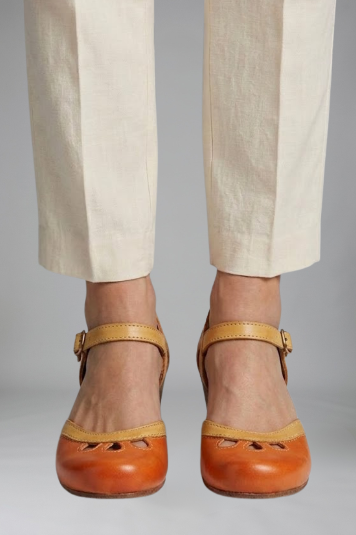 Women's Orthopaedic Sandals with Buckle Closure for Everyday Wear