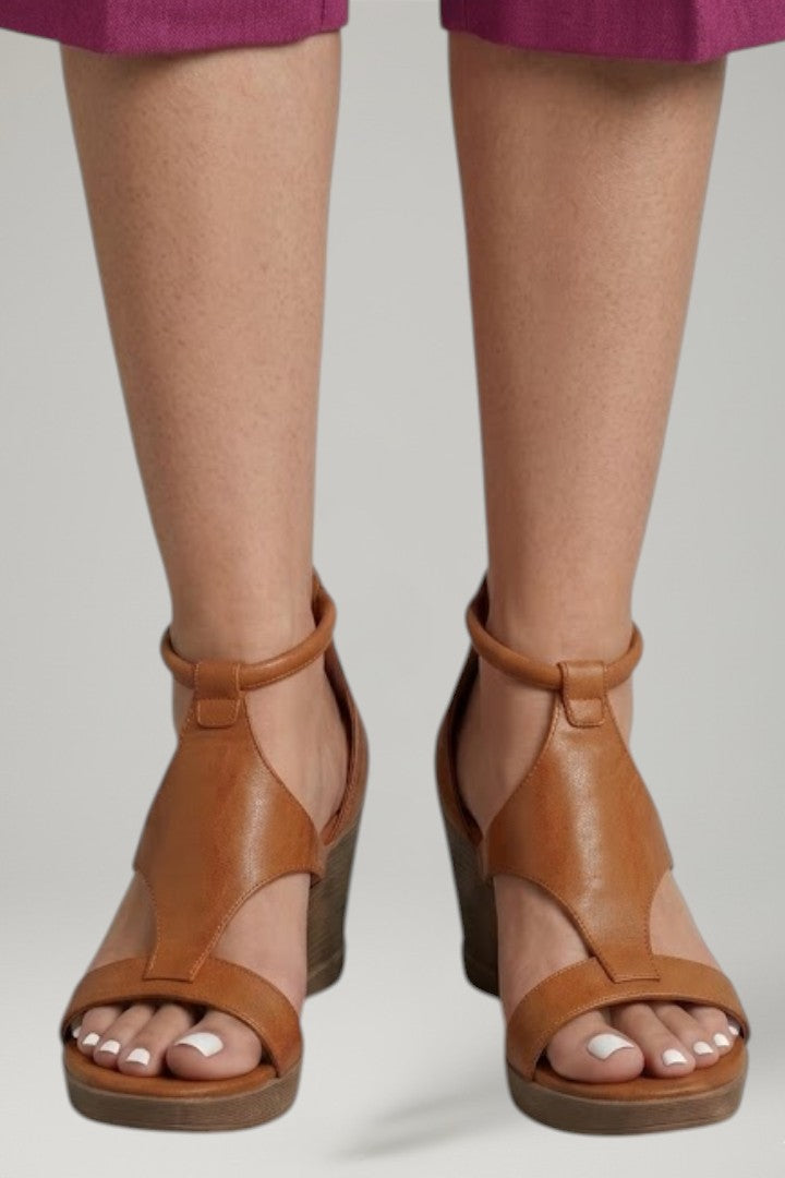 Women's Orthopaedic Sandals with Cushioned Footbed and Heel
