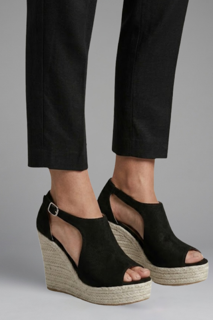 Women's Orthopaedic Sandals with Wedge Heel for Everyday Wear