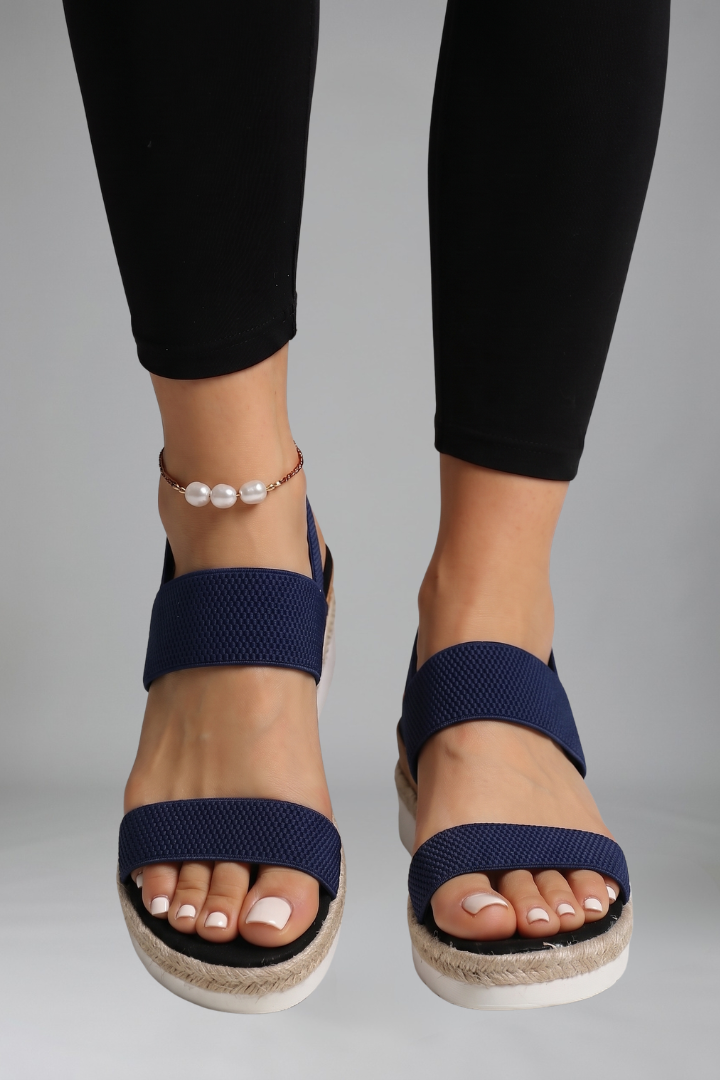 Women's Orthopaedic Sandals with Wedge Sole for Spring