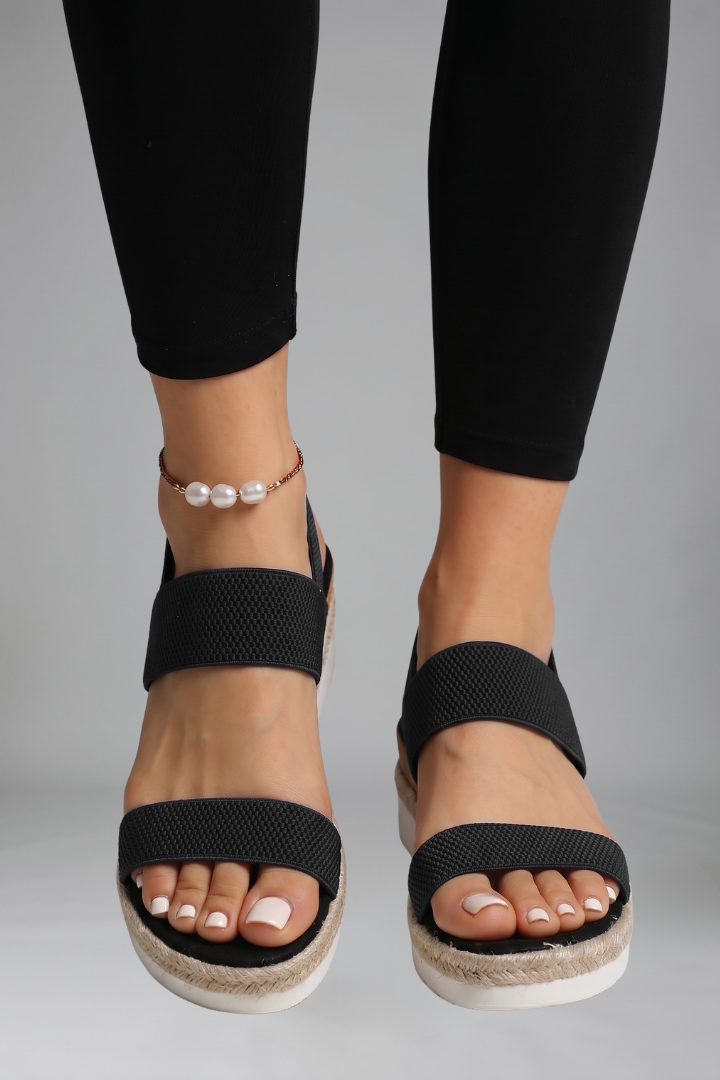 Women's Orthopaedic Sandals with Wedge Sole for Spring