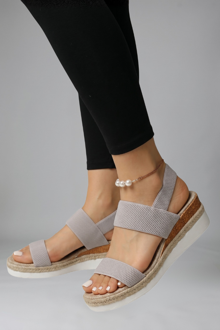 Women's Orthopaedic Sandals with Wedge Sole for Spring