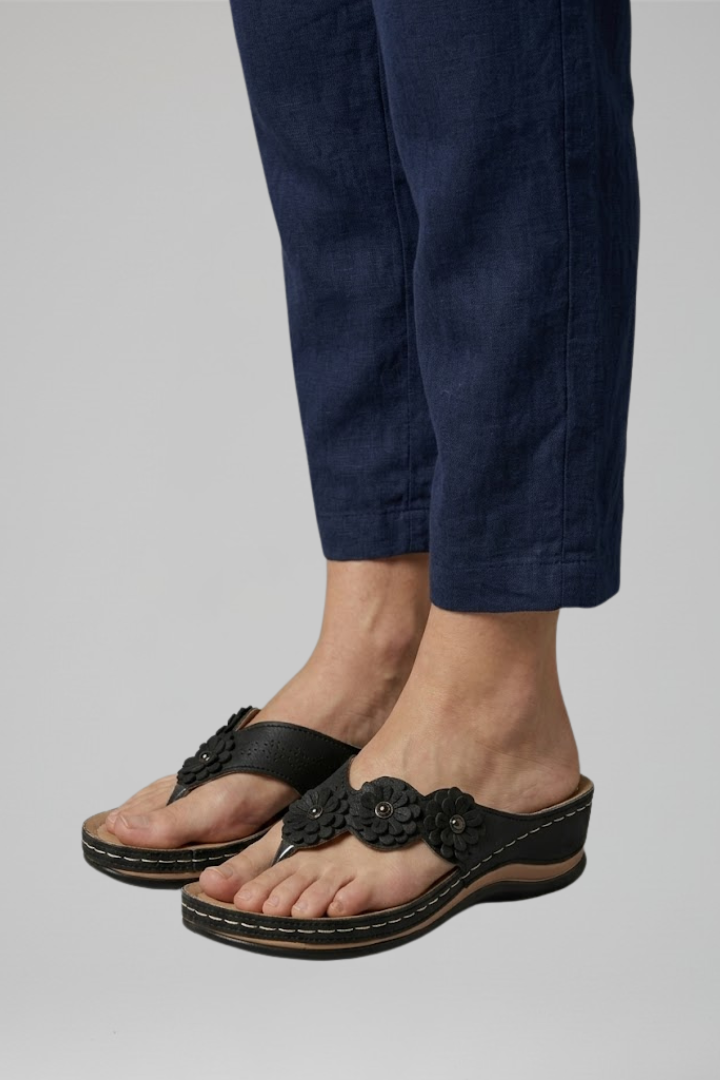 Women's Orthopaedic Slip-On Sandals with Slip-On Design for All-Day Comfort