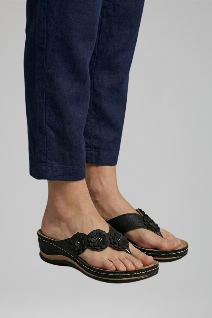Women's Orthopaedic Slip-On Sandals with Slip-On Design for All-Day Comfort