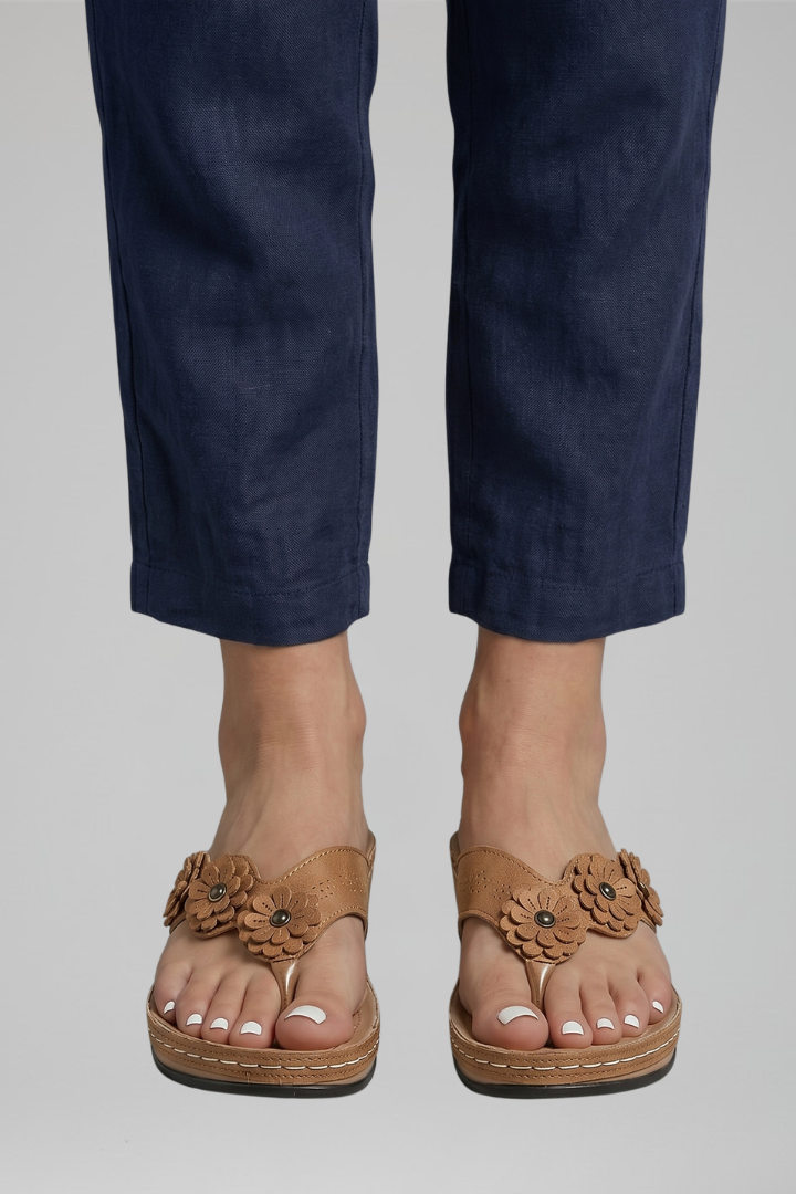 Women's Orthopaedic Slip-On Sandals with Slip-On Design for All-Day Comfort