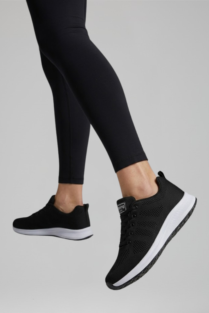 Women's Orthopaedic Walking Shoes with Lace-Up Closure for All-Day Comfort