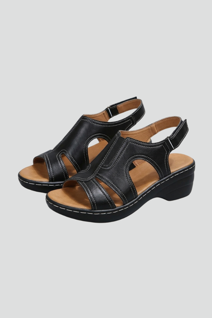 Women's Orthopaedic Wedge Sandals with Wedge Sole for Summer