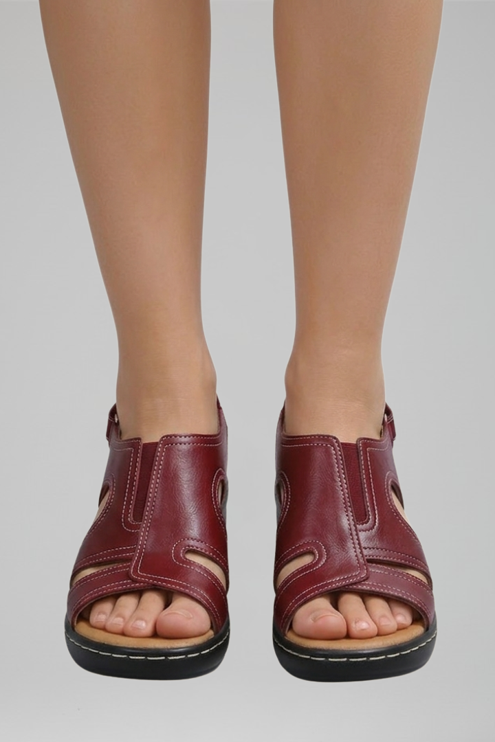 Women's Orthopaedic Wedge Sandals with Wedge Sole for Summer