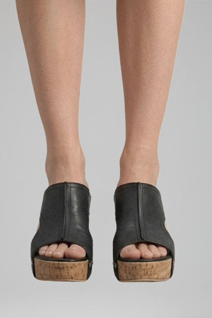 Women's Orthopaedic Wedge Slide Sandals with Wedge Platform for Summer