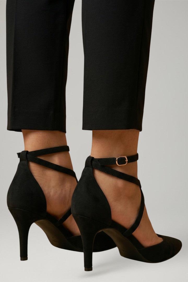 Women's Sandals with Adjustable Strap and Block Heel Sole
