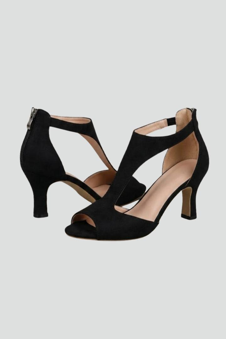 Women's Sandals with Low Heel for Summer