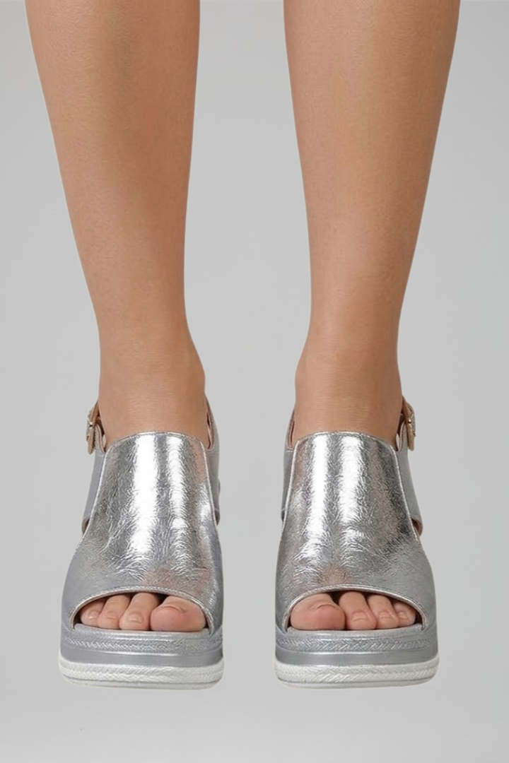 Women's Sandals with Wedge Platform Sole for Summer