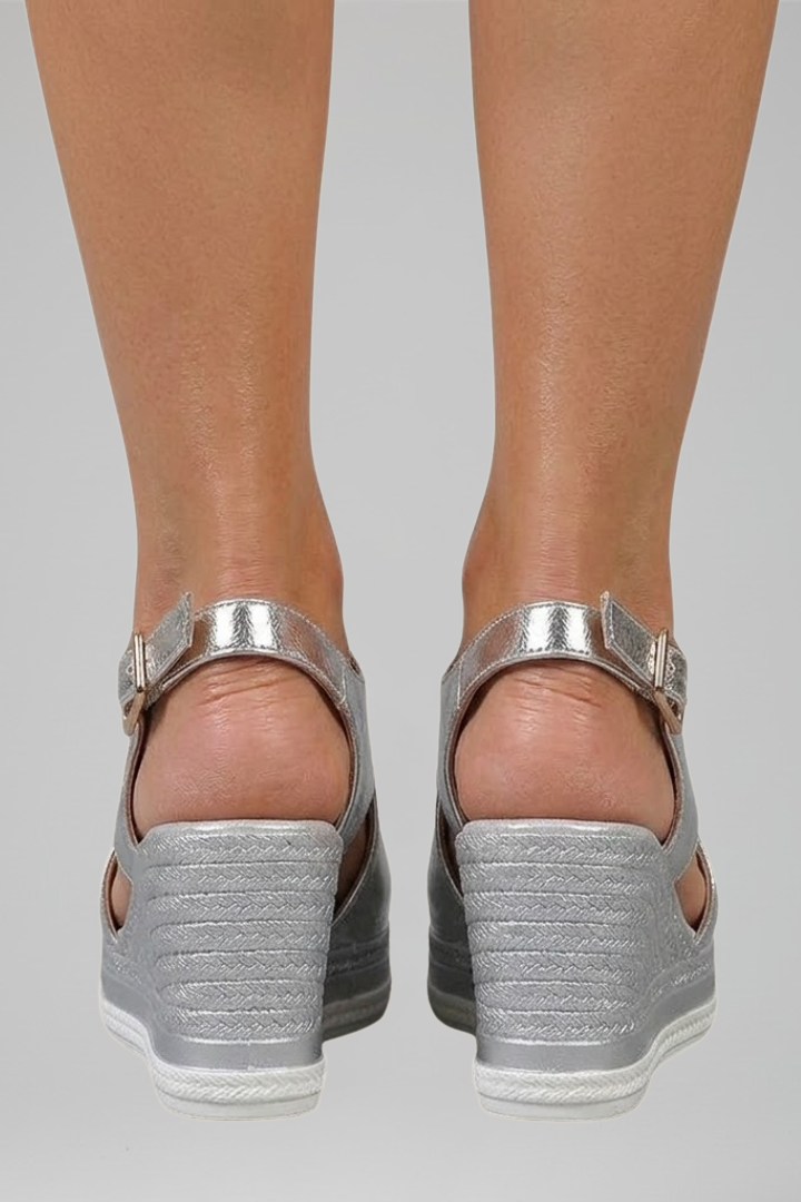 Women's Sandals with Wedge Platform Sole for Summer
