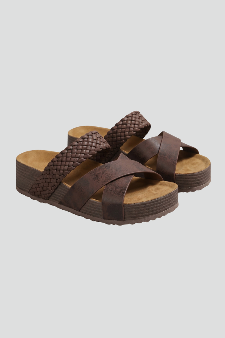 Women's Sandals with Wedge Sole for All-Day Comfort