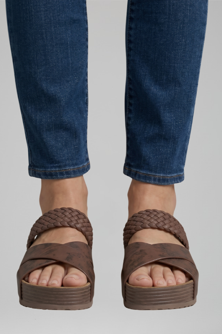 Women's Sandals with Wedge Sole for All-Day Comfort