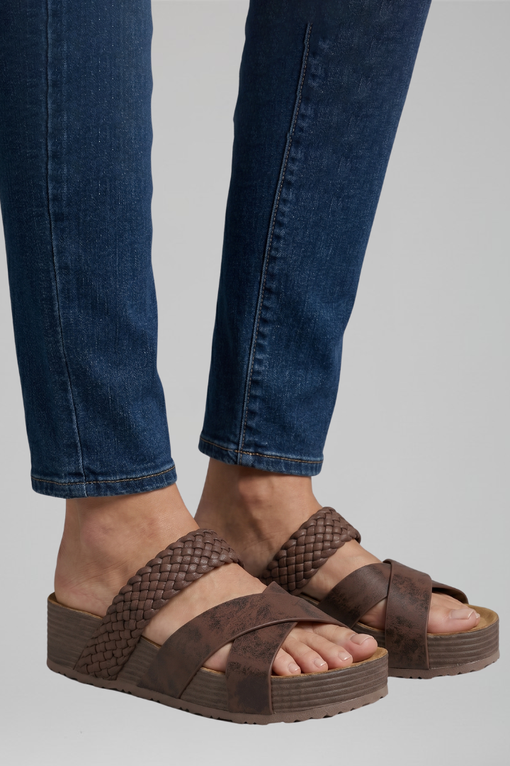 Women's Sandals with Wedge Sole for All-Day Comfort