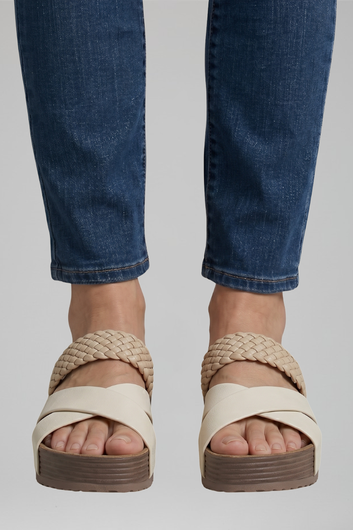 Women's Sandals with Wedge Sole for All-Day Comfort