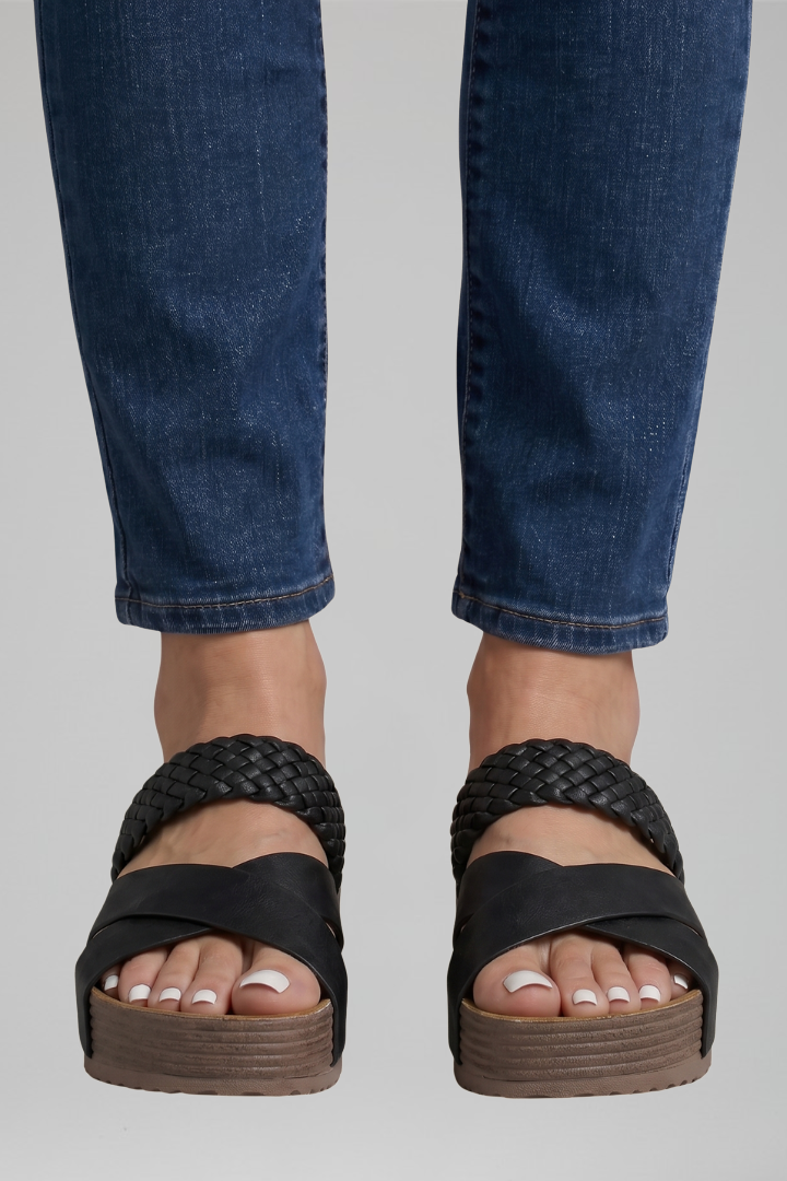 Women's Sandals with Wedge Sole for All-Day Comfort