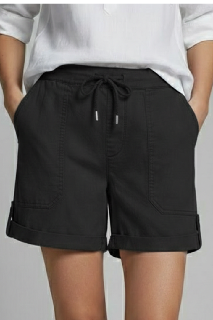 Women's Drawstring Casual Pocket Shorts