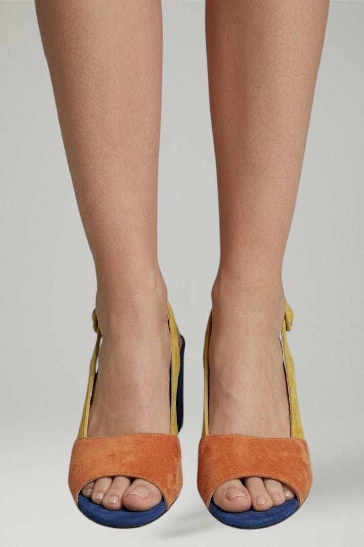 Women's Slingback Sandals with Adjustable Strap