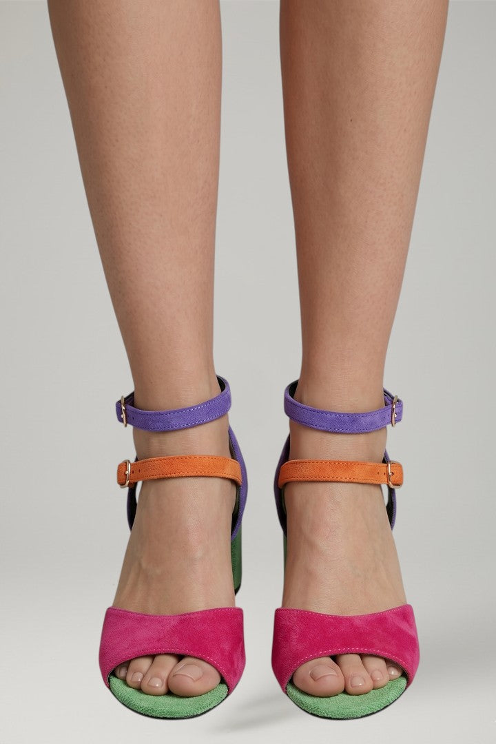 Women's Slingback Sandals with Adjustable Strap